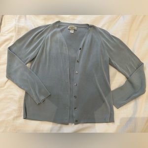 100% Silk Banana Republic cardigan